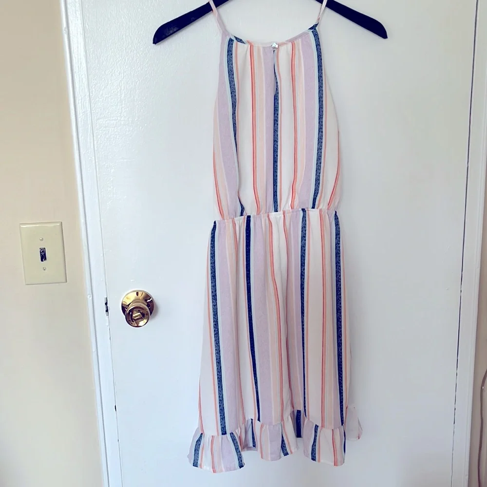 Multicolor Ruffle Dress - Picture 2 of 2